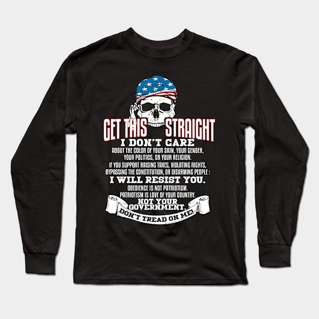 Get this straight Long Sleeve T-Shirt by Andreeastore  